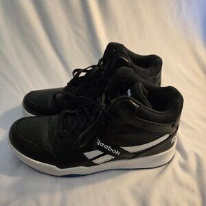 Reebok Men's Bb4500 Safety Toe High Top Work Sneaker Black/White… Used Size 6